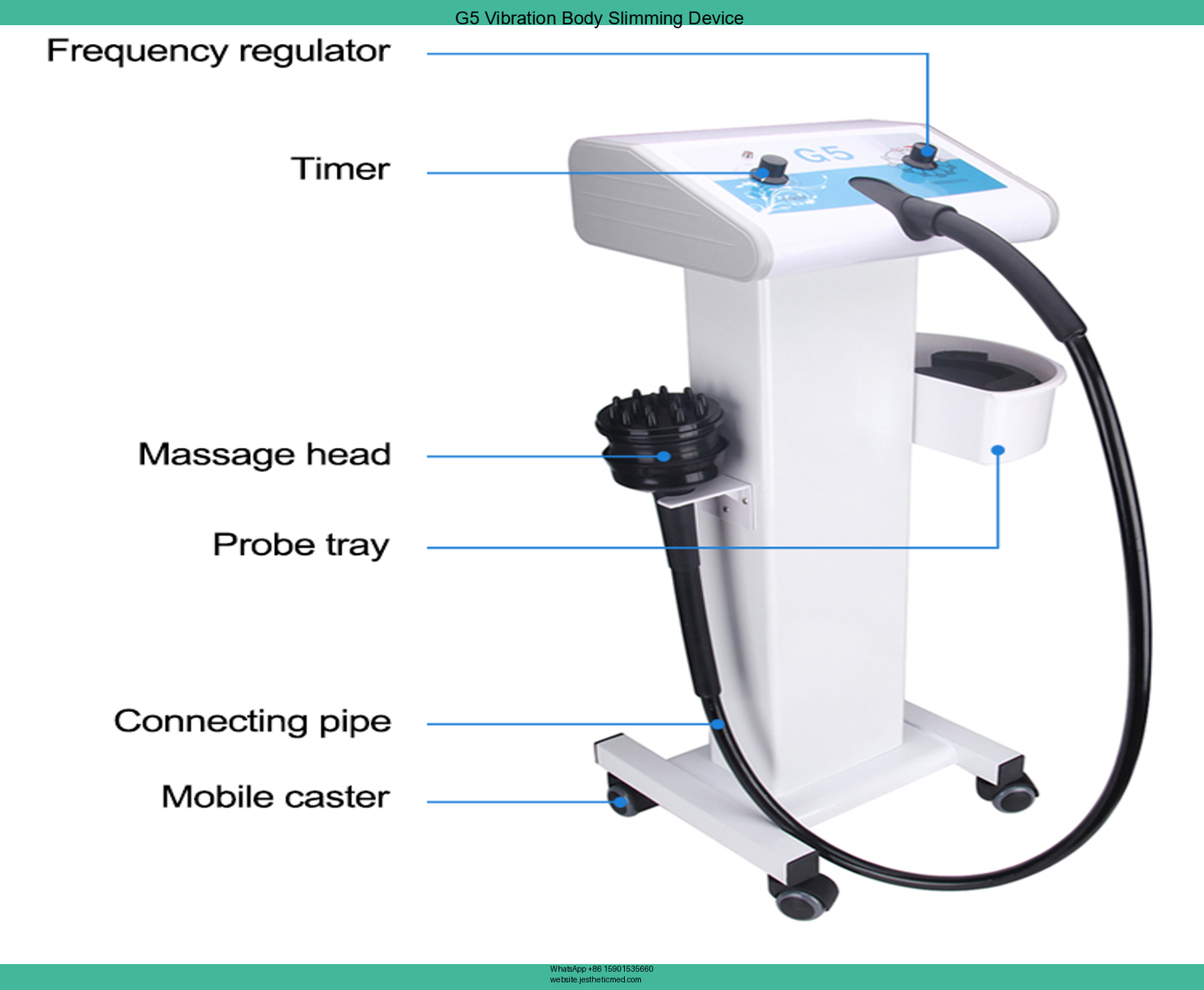 G5 G8 Body Massage Vibrating Body Massager Device