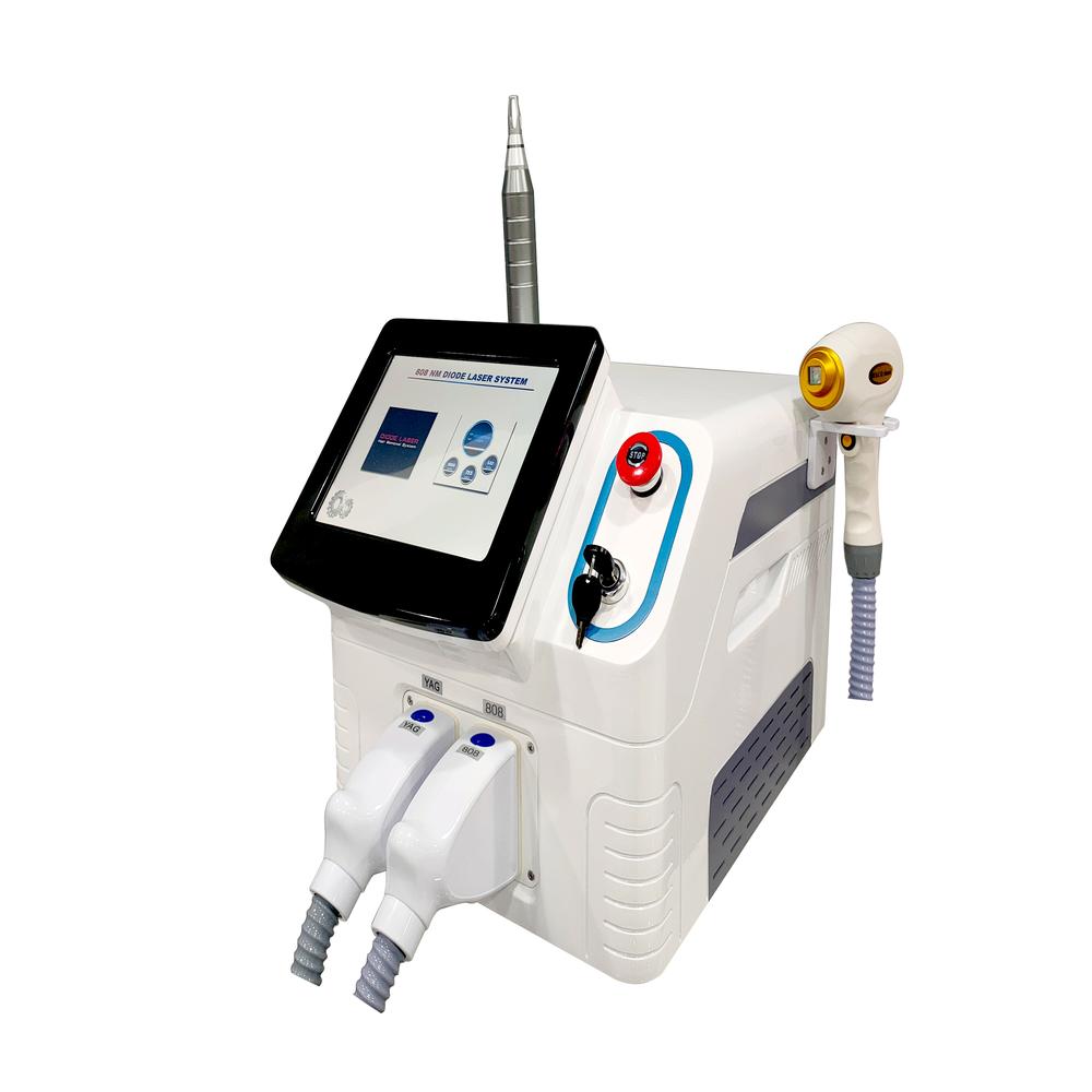 2 in 1 Laser Hair Removal and ND YAG Tattoo Removal Laser