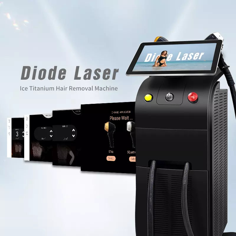 New Arrival Titanium Laser High Power755 808 940 1064nm diode Laser Hair Removal Machine image 3