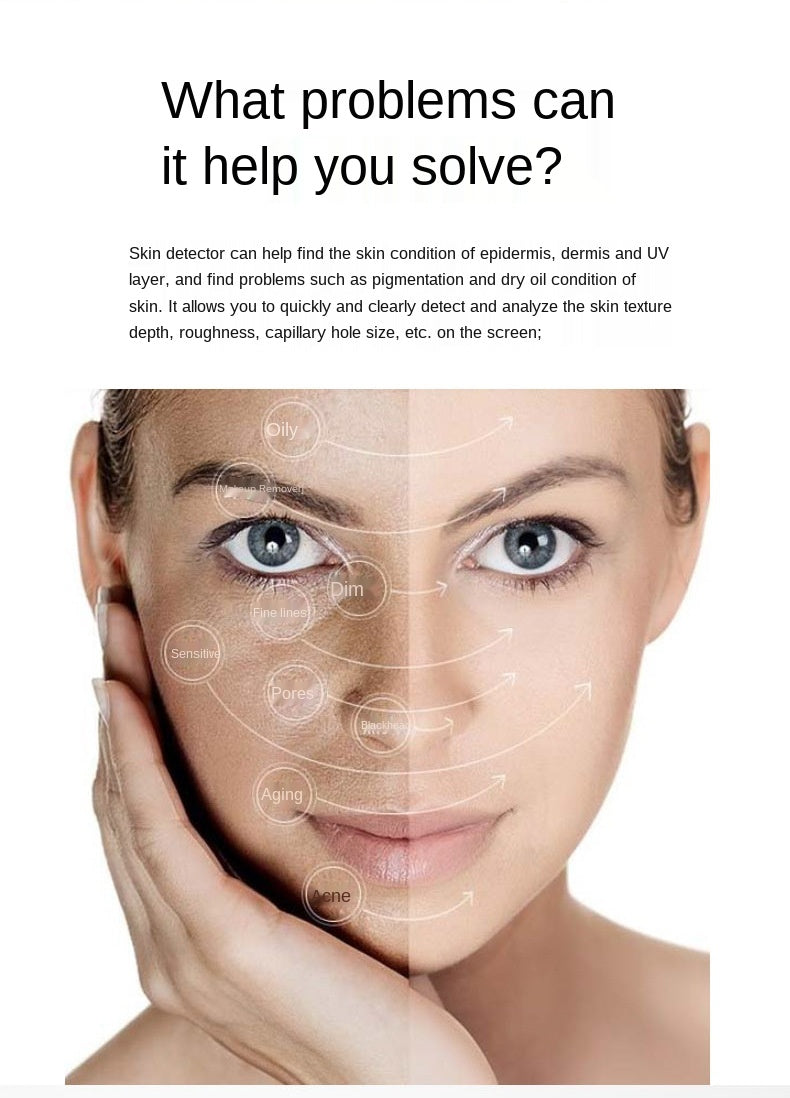 Skin Analysis Device Skin Diagnosis Moisture Analyzer image 3