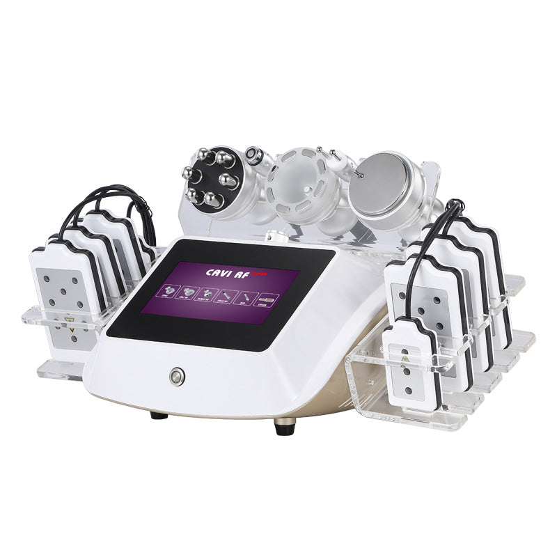 S Shape Lipo Laser Cavitation Cellulite Reduction Ultrasonic 30K Cavitation RF machine image 0