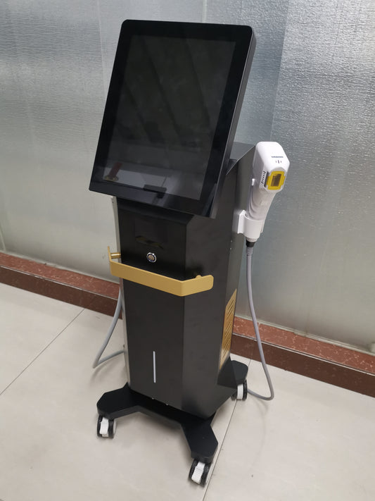 2 in 1 Ice HIFU Machine 12 Lines Cryo Freezing HIFU Face Lift Body Slimming Vmax Ultrasound Equipment