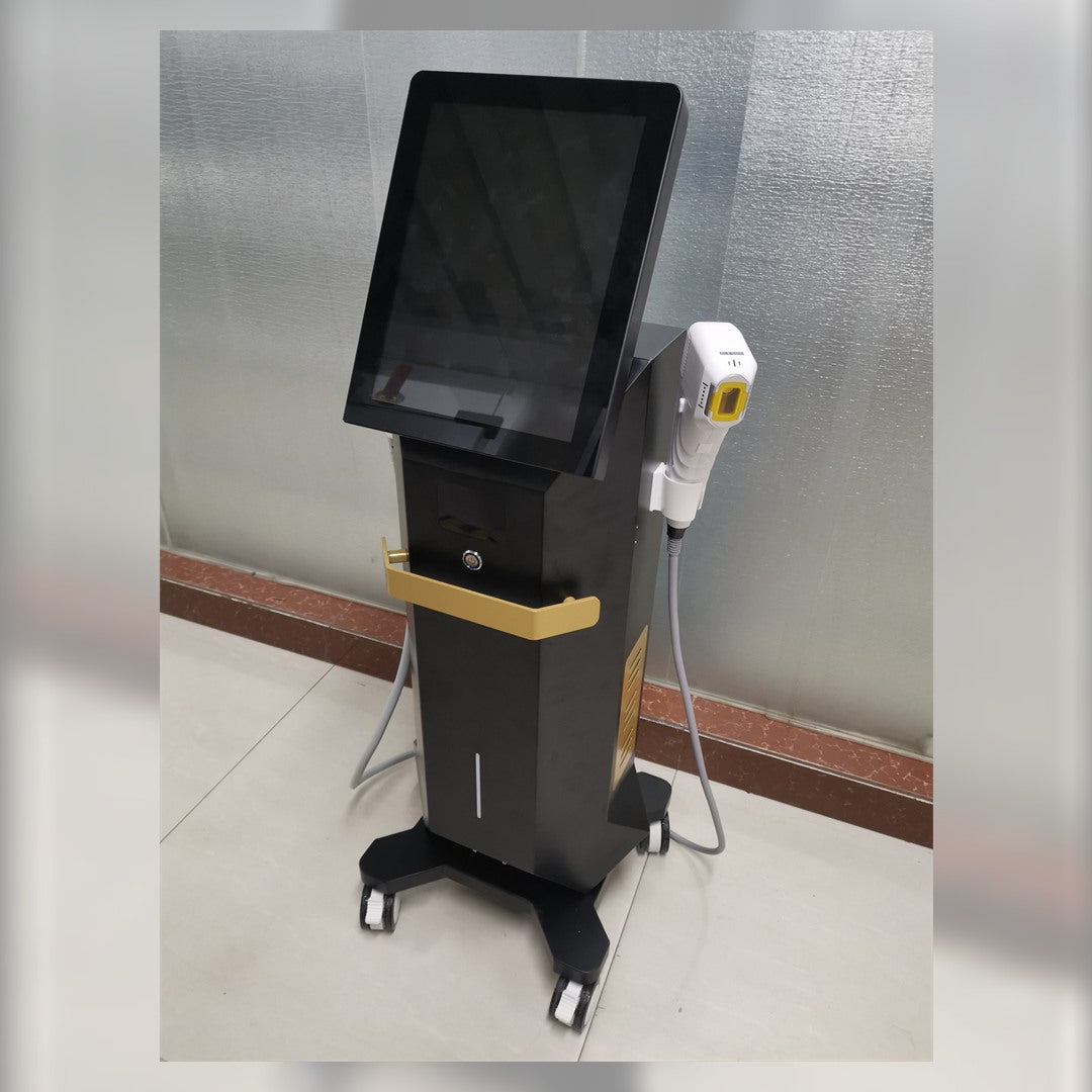 2 in 1 Ice HIFU Machine 12 Lines Cryo Freezing HIFU Face Lift Body Slimming Vmax Ultrasound Equipment