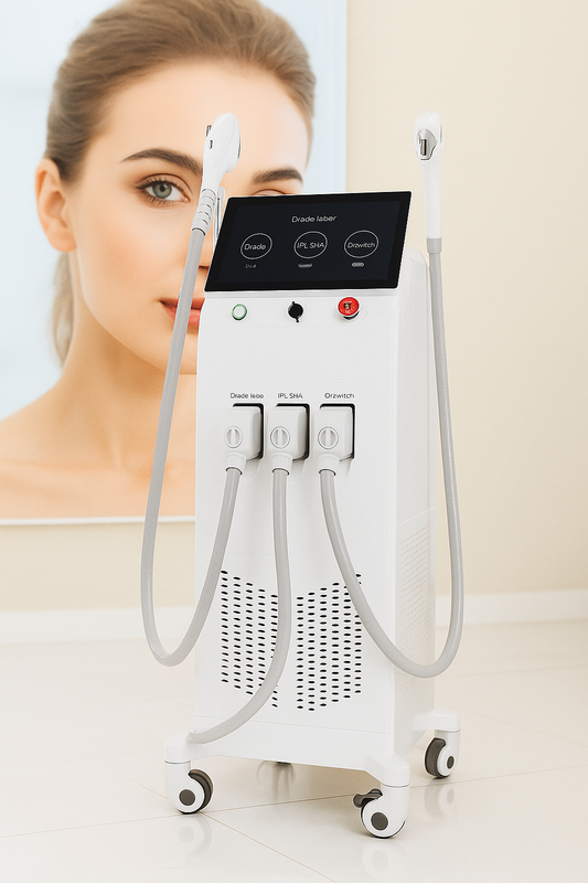 Diode Laser, IPL SHR and Picosecod pigmentation 3 in 1 laser