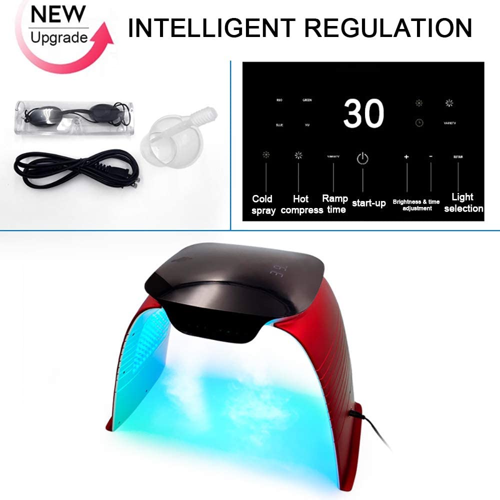 7 colors Steam LED PTD therapy