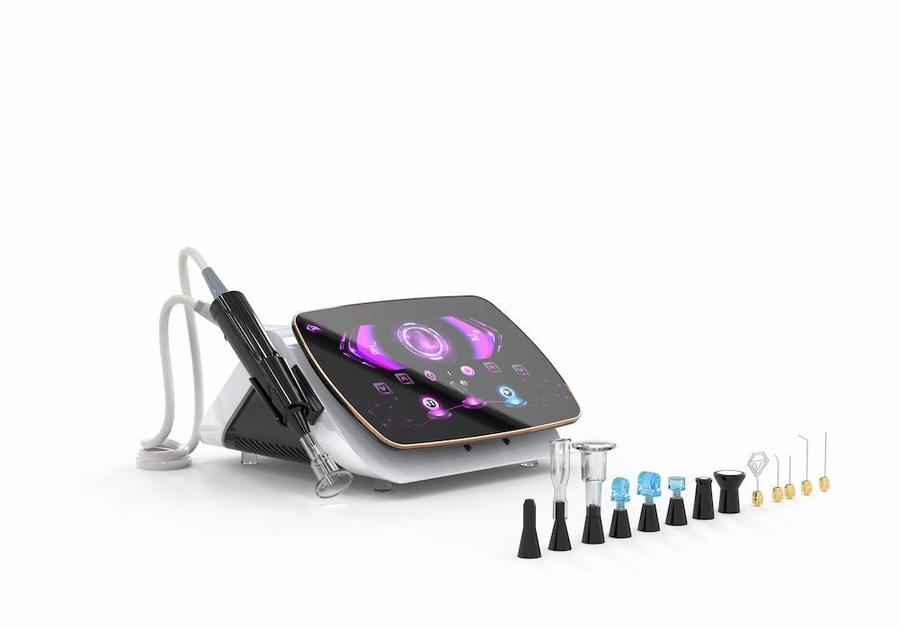 Beauty Device OEM Face Air Cleaning Derma Roller Portable Cold Plasma Machine ABS Home Use image 0
