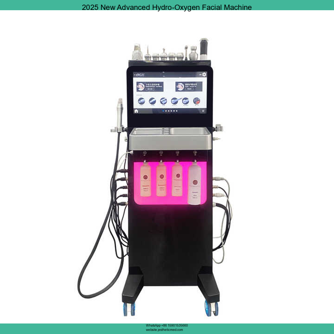 2025 New Advanced Hydro-Oxygen Facial Machine image 1