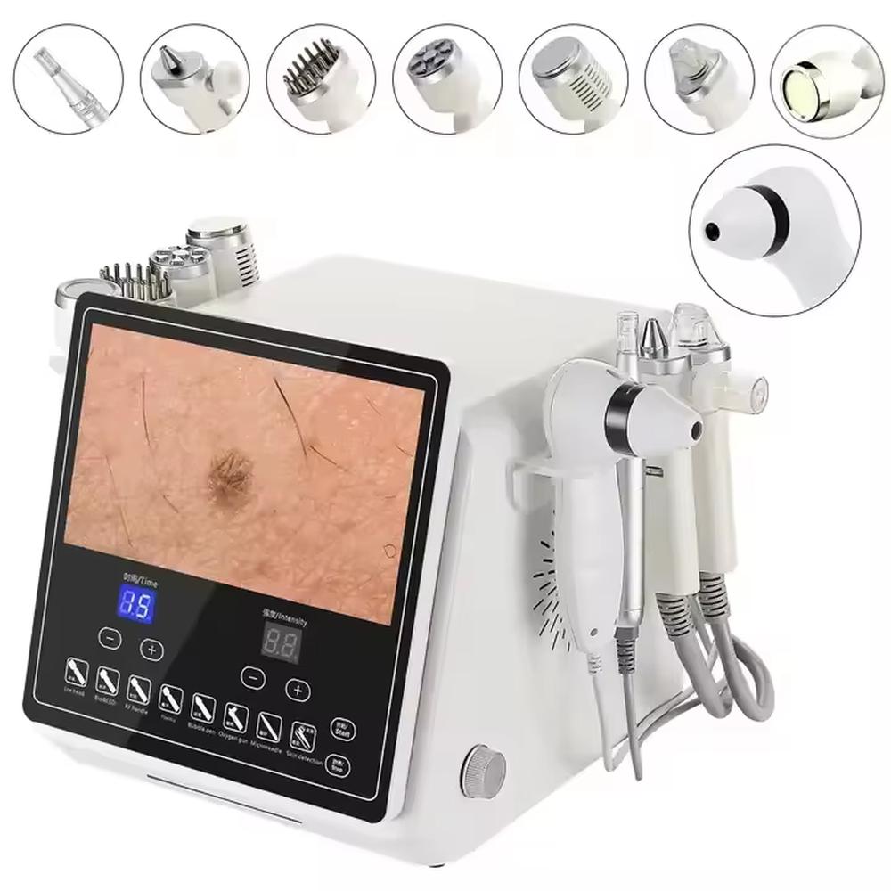 8 in 1 Facial Dermabrasion Diamond Microdermabrasion Machine for Face Lift Deep Cleansing image 4