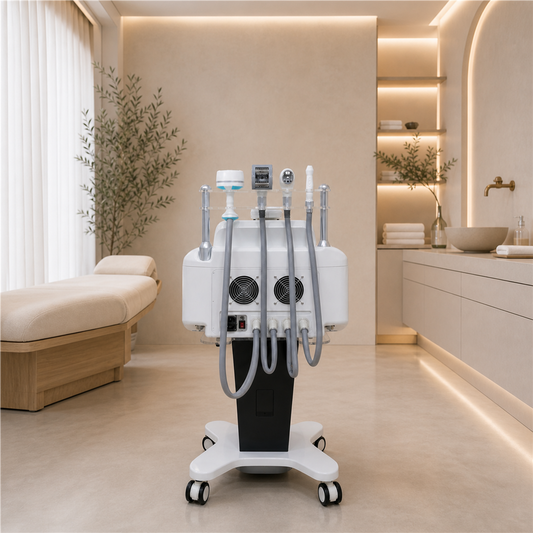 JM-V9 Contour 5-in-1 Vacuum Roller RF & 40kHz Cavitation Body Shaping Machine