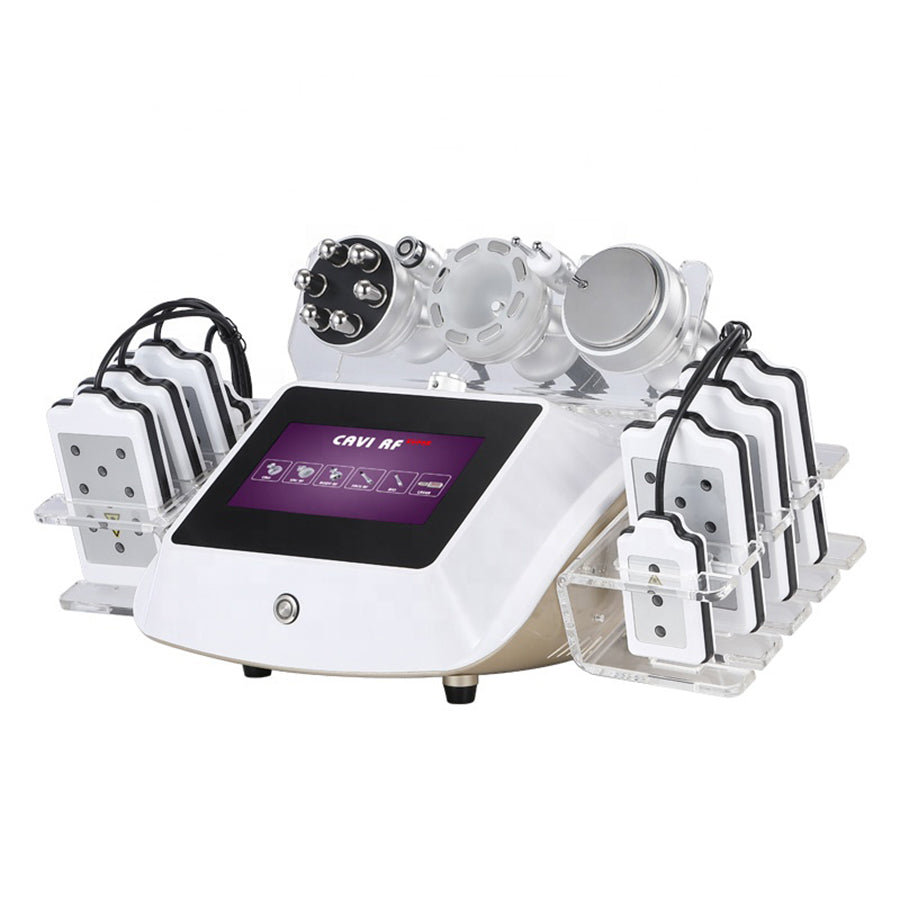 S Shape Lipo Laser Cavitation Cellulite Reduction Ultrasonic 30K Cavitation RF machine image 1