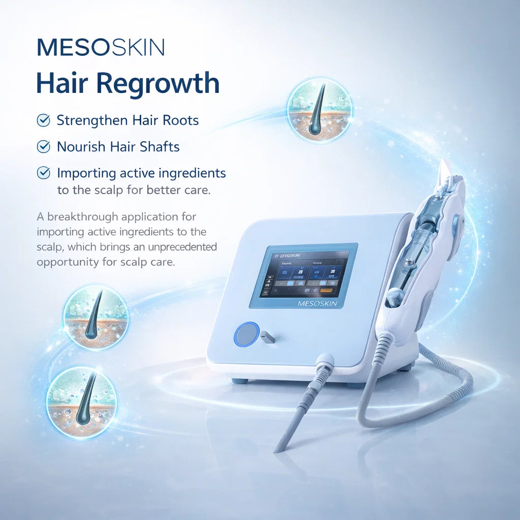 Meso Gun Injector Hair Scalp Hair Regrowth Strengthen Hair Roots Nourish Hair Shafts image 2