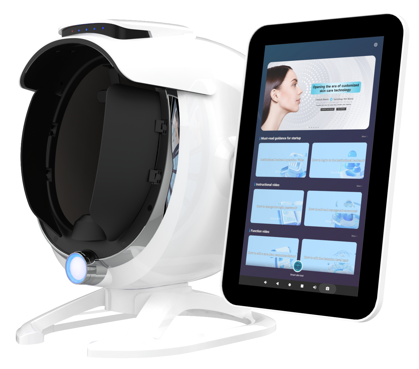 Bitimoji With Scalp Analyzer AI Intelligent Skin Tester A6