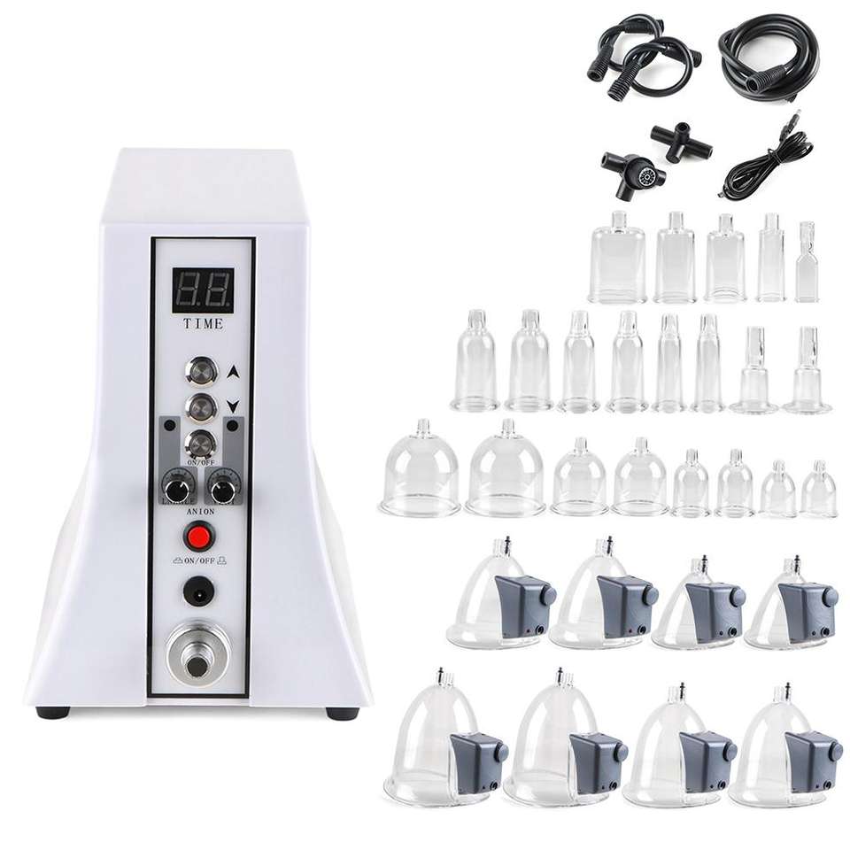Butt Lifting Vacuum Therapy Xxxl Cups/Vacuum Suction Cup Therapy/Breast Enhancement Buttocks Enlargement Machine