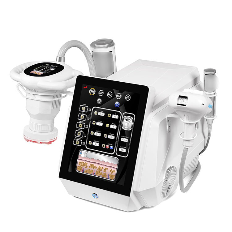 4 in 1 Rf suction roller Cellulite Slimming Skin Tightening Machine