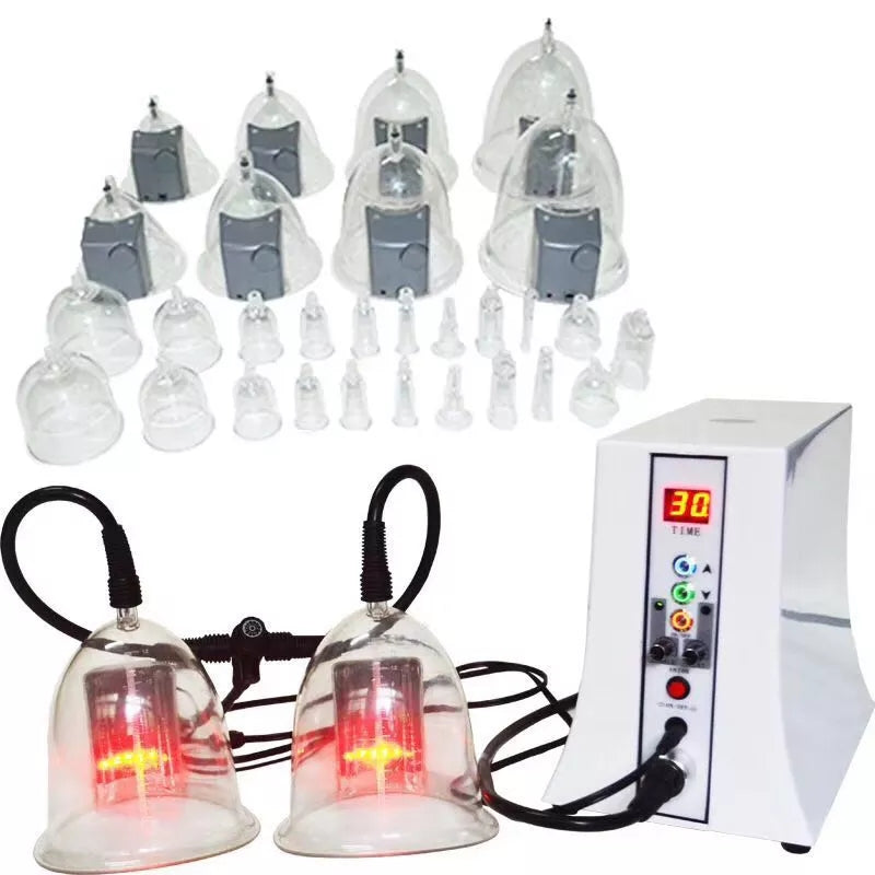 Butt Lifting Vacuum Therapy Xxxl Cups/Vacuum Suction Cup Therapy/Breast Enhancement Buttocks Enlargement Machine