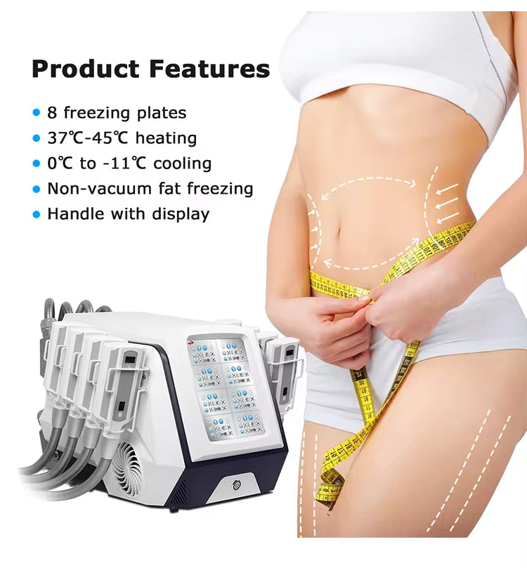 Ice Freezing Cryo Body Sculpting Slimming Machine