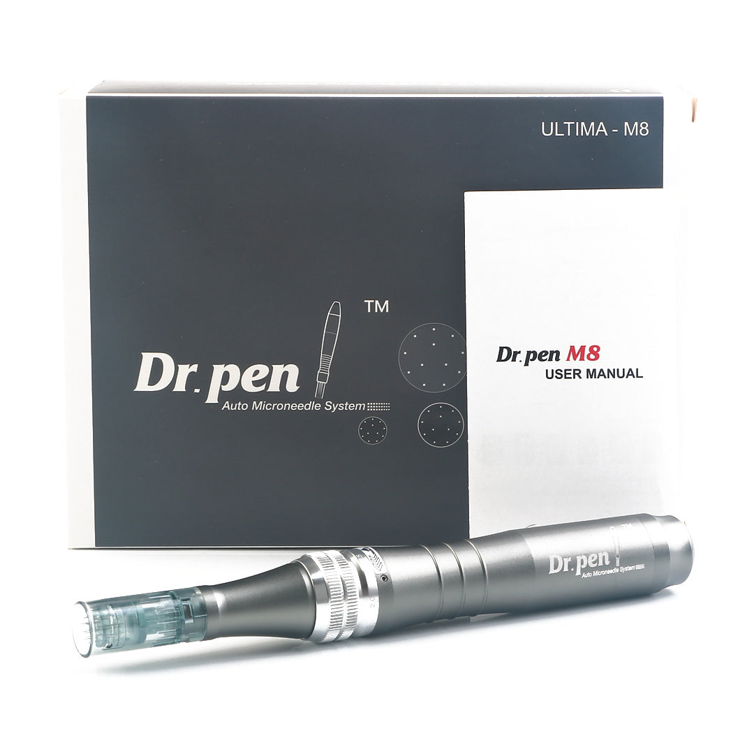Dr. Pen Ultima M8 Professional Wireless Microneedling Pen Kit with Adjustable Speed and Replacement Needle Cartridges