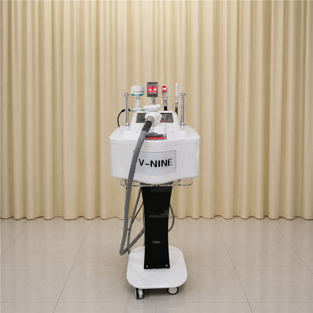 JM-V9 Contour 5-in-1 Vacuum Roller RF & 40kHz Cavitation Body Shaping Machine