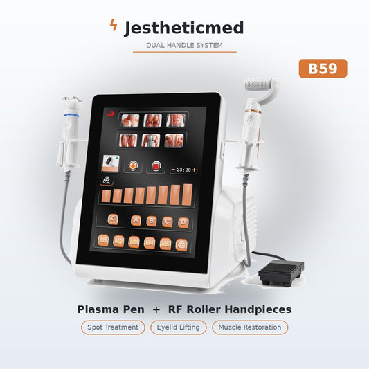 Aesthetic Cold Plasma Pen Roller Spot Treatment Deep Dermal Remodeling Eyelid Lifting Beauty Machine Ems Rf Muscle Restoration Facial Contouring Machine B59