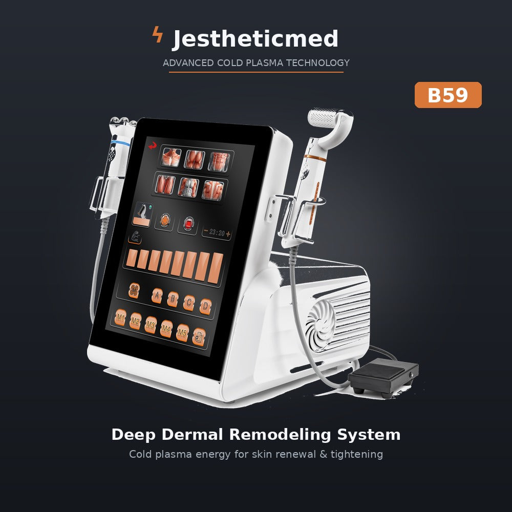 Aesthetic Cold Plasma Pen Roller Spot Treatment Deep Dermal Remodeling Eyelid Lifting Beauty Machine Ems Rf Muscle Restoration Facial Contouring Machine B59