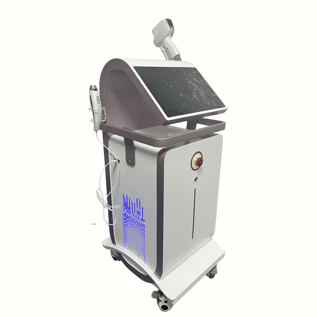 Diode Laser (4 Wavelengths, 3-4 Flexible Spot Sizes) + Skin Analysis Device