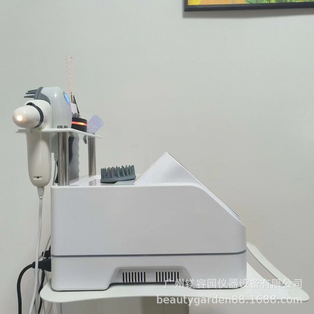 A Newest Professional Hair Scalp Care Machine Nanometer Spray Hair Therapy Machines Anti-hair Loss Scalp Massager