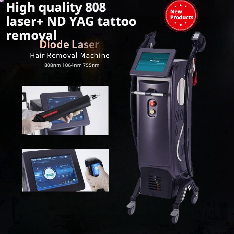 New Technology Diode 808 1064 755nm and ND Yag tattoo PMU device image 1