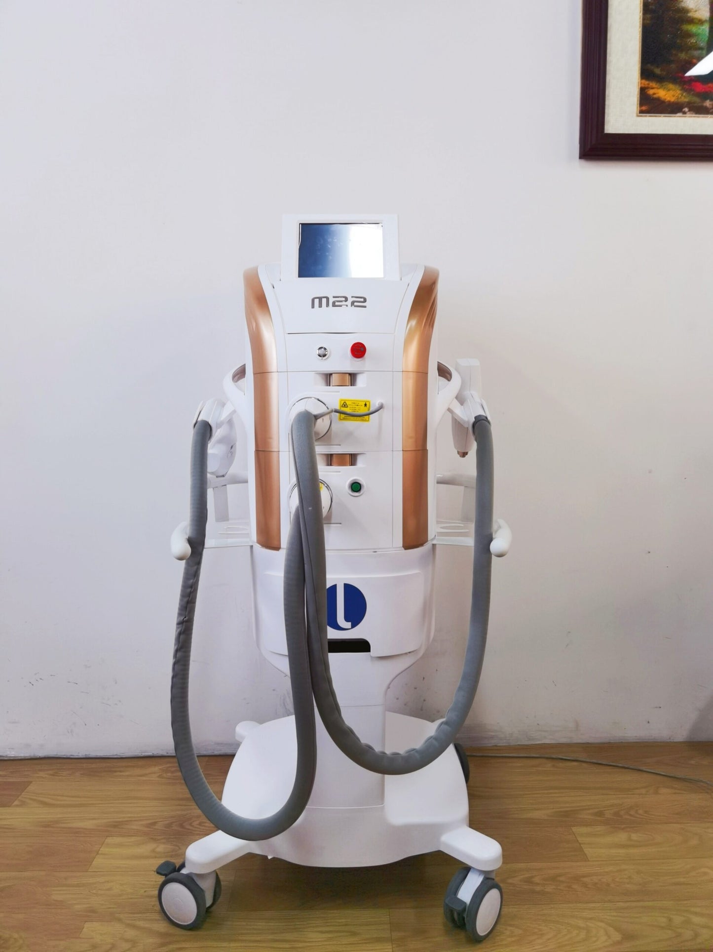 M22 IPL Opt Laser Hair Removal Q Switch ND YAG Laser Tattoo Removal Machine image 1