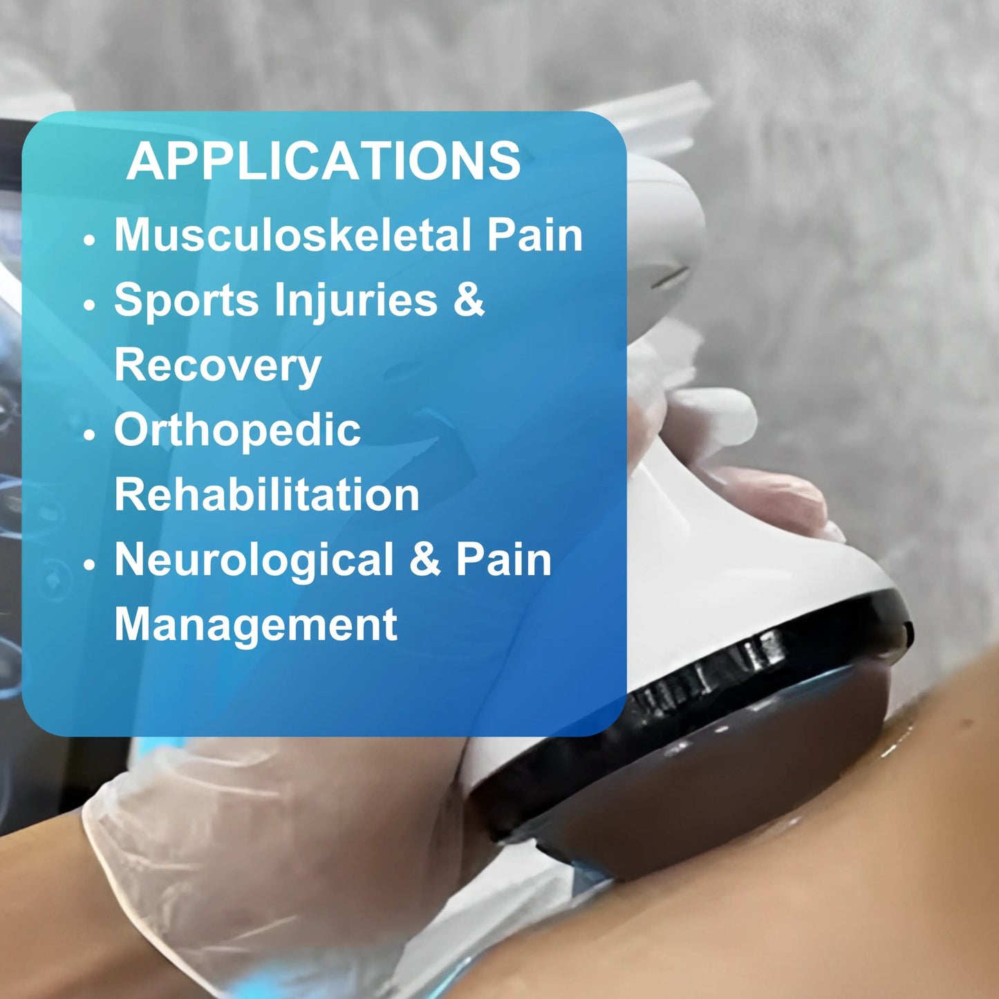 ESWT Focused Shockwave for Pain Relief Physiotherapy Focus Shockwave Machine image 1