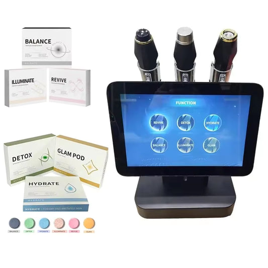 3-in-1 OxyGenX Skincare & Skin Revitalizing Bubble Device