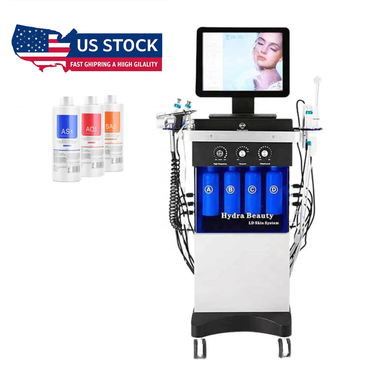 14 in 1 Hydra Dermabrasion Facial Machine Professional