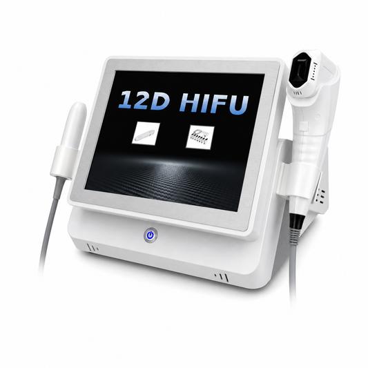 2-in-1 12D HIFU + Radar Carving — the no-surgery, no-downtime answer to facial aging and body contouring