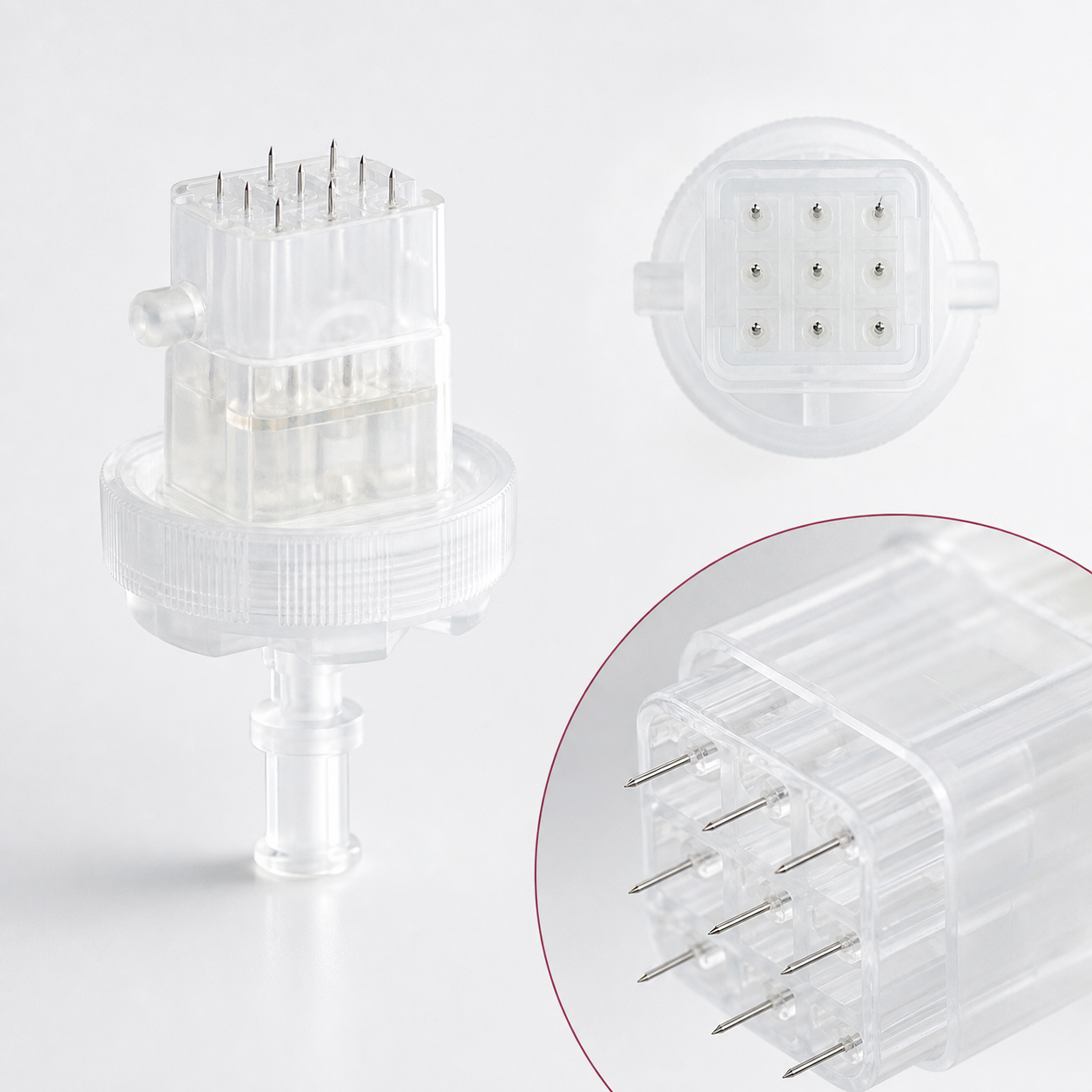 9-Pin Screw Multi-Needle Cartridge — 21 Pieces per Box