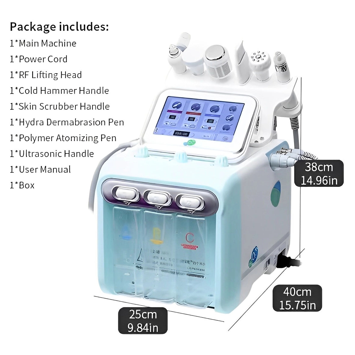 4th Gen Hydro Dermabrasion Facial Machine 6 in 1 image 1
