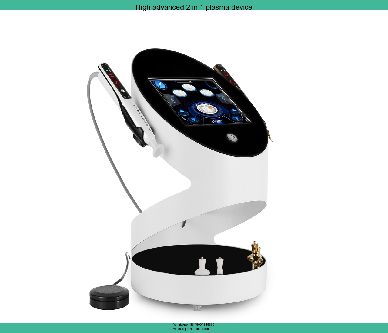High Advanced 2 in 1 Flash Plasma+Ozone Plasma Technology image 2