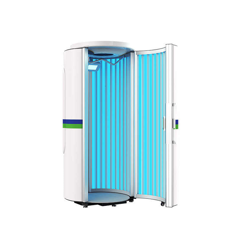 Professional Red Light UVB Tanning Salon Sunbed F11 Standup Tanning Bed Solarium Machine