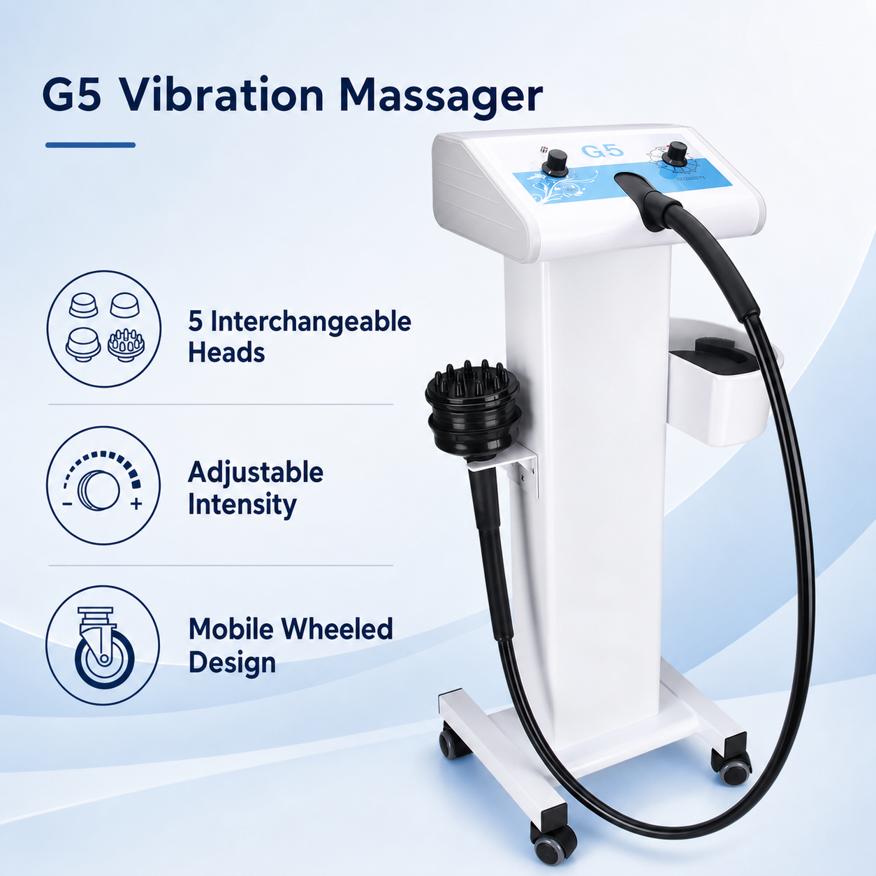 G5 Vibration Massager Slimming Machine — High-Frequency Physical Vibration Therapy