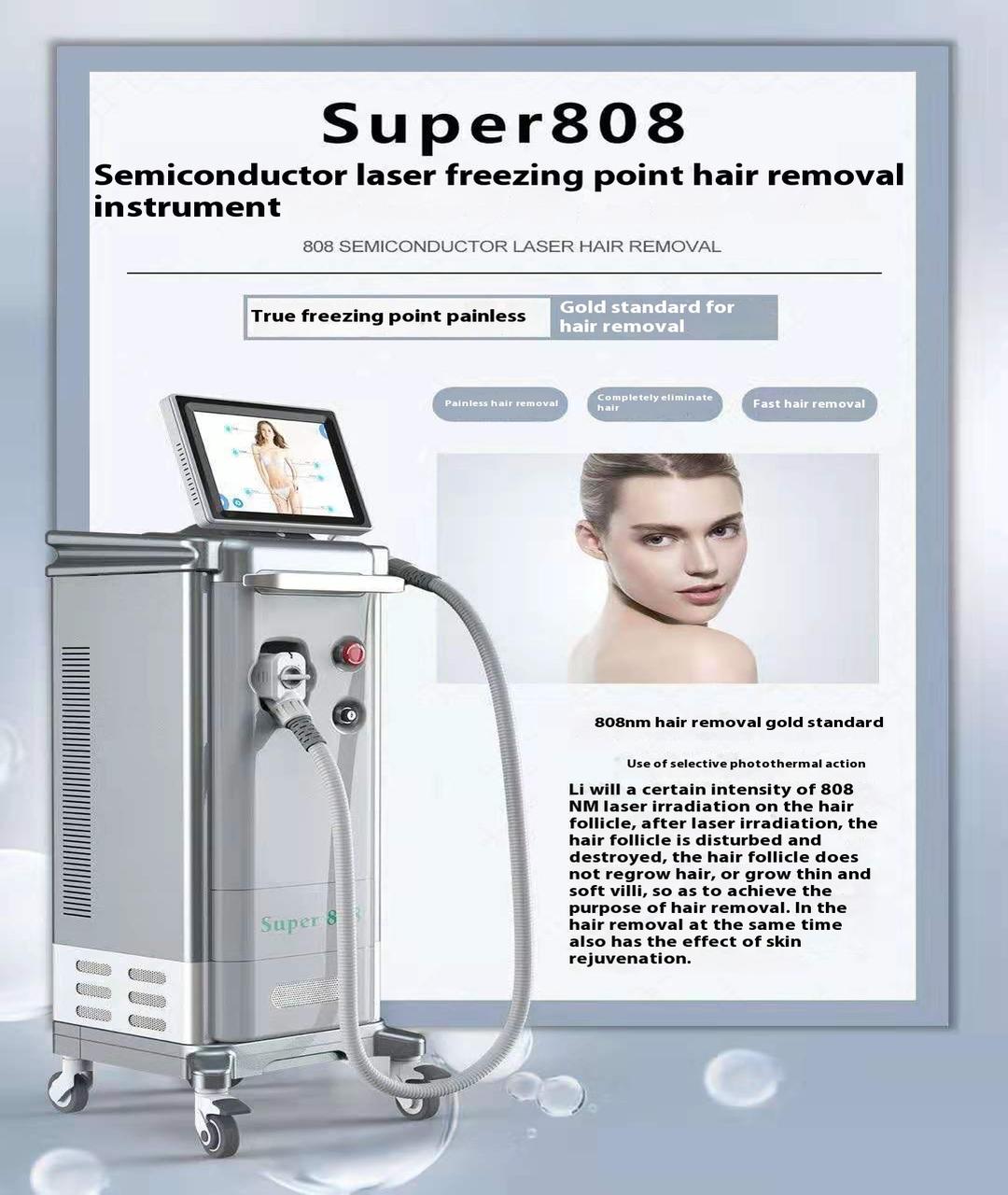 Super 808 Hair Removal Permanent Hair Removal Laser Eplilator
