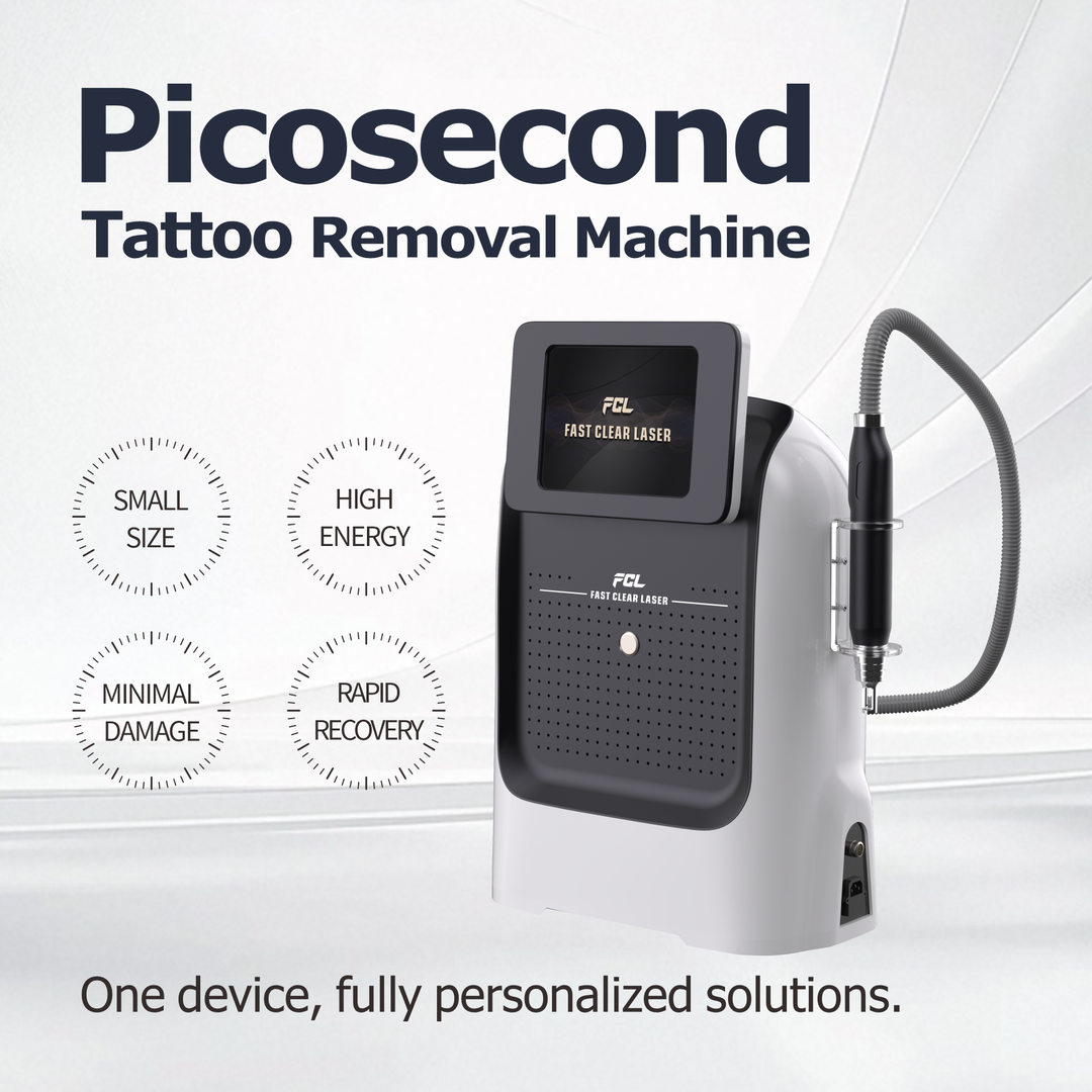 Professional Picosecond Laser Tattoo Removal &amp; Skin Rejuvenation Machine – 532nm / 755nm / 1064nm / 1320nm