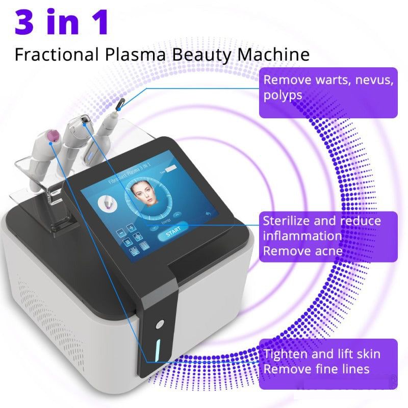 3-In-1 Fibroblast Plasma Beauty Machine Anti-Aging Wrinkle Removal For Salon Use