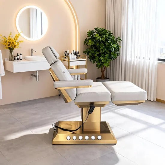 Premium Comfortable Adjustable Electric Medical Beauty Eyelash Bed