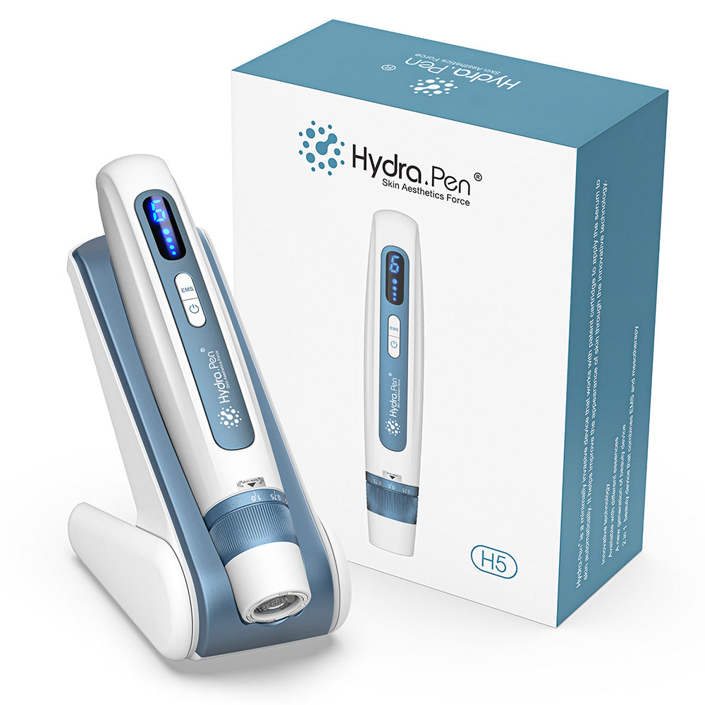 Professional H5 Hydra Pen Plasma Skin Care Device with Multiple Treatment Heads for Facial Beauty and Skin Rejuvenation